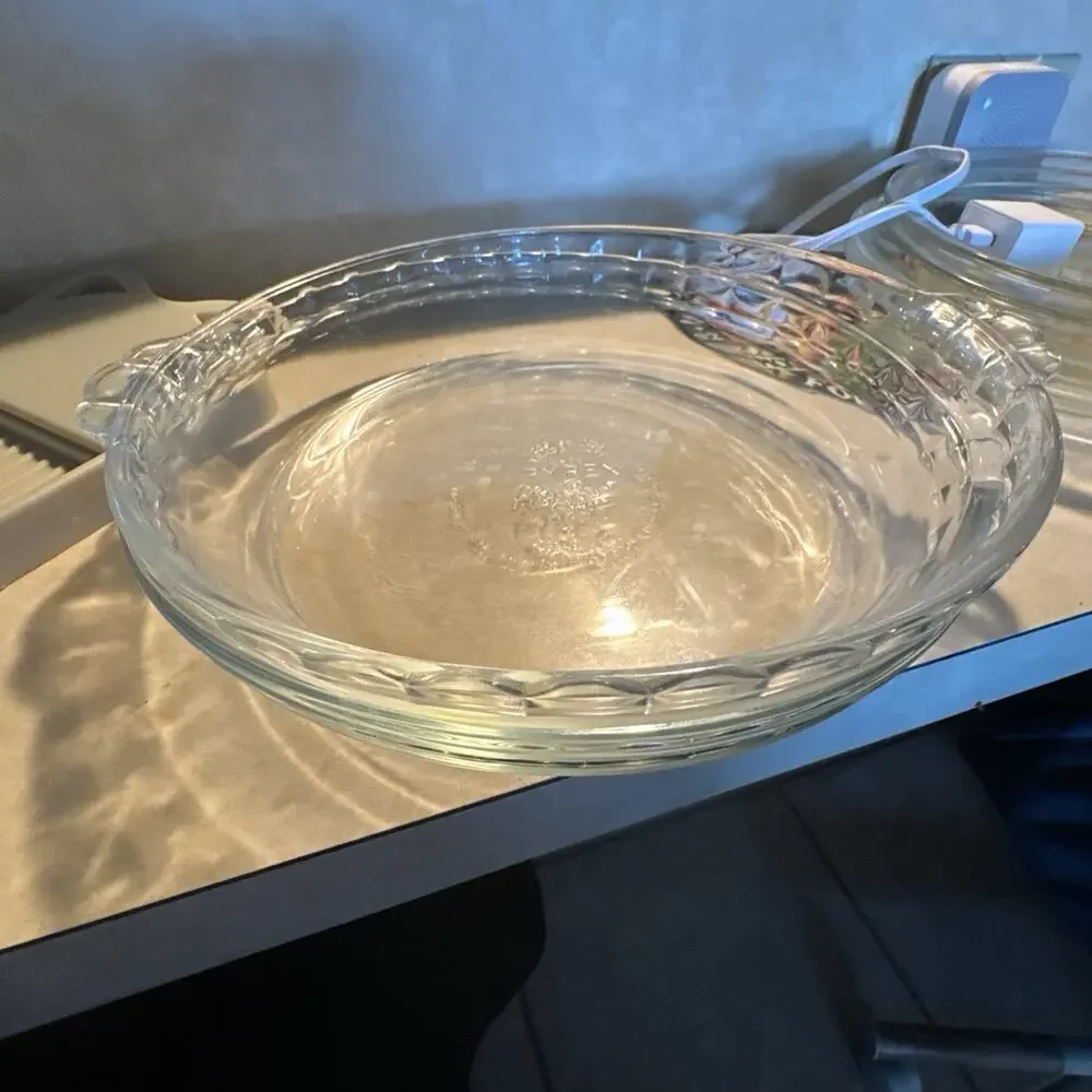 Pyrex clear glass